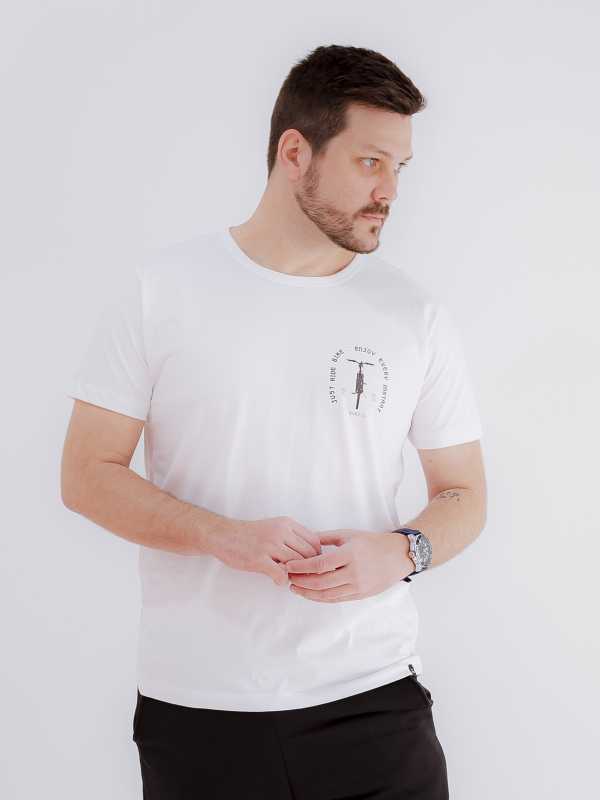 T-shirt Just Ride Bike