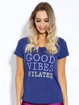 T-SHIRT GOOD VIBES PILATES pilates_013B